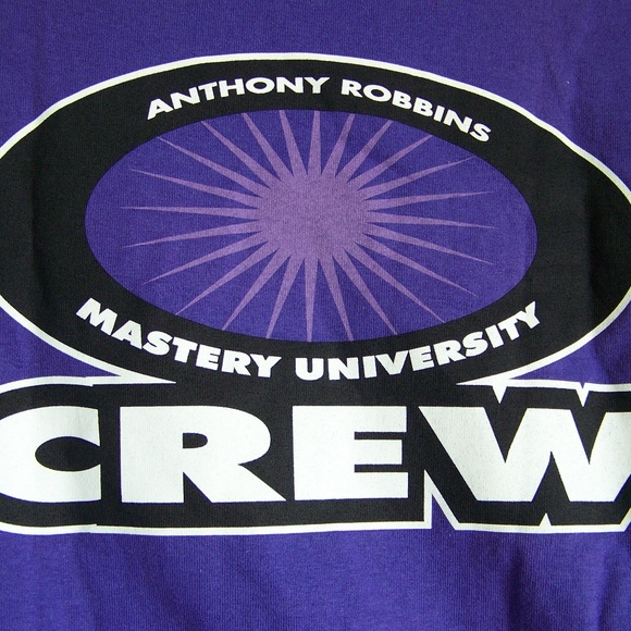 Anthony Robbins mastery university crew t shirt - Picture 4 of 4